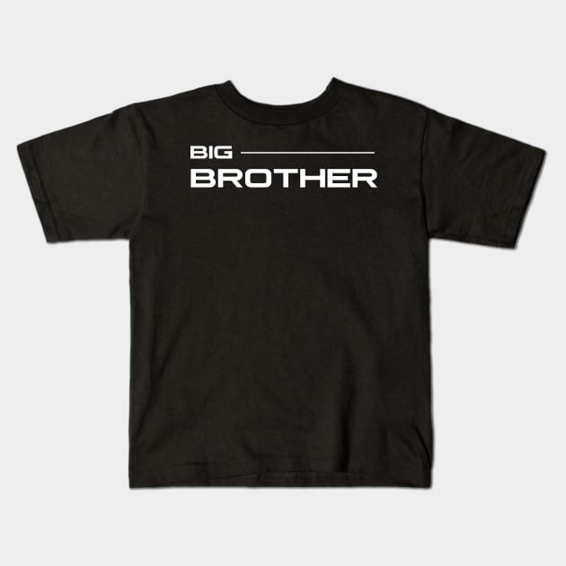 Big brother white Kids T-Shirt by N-DSTORE